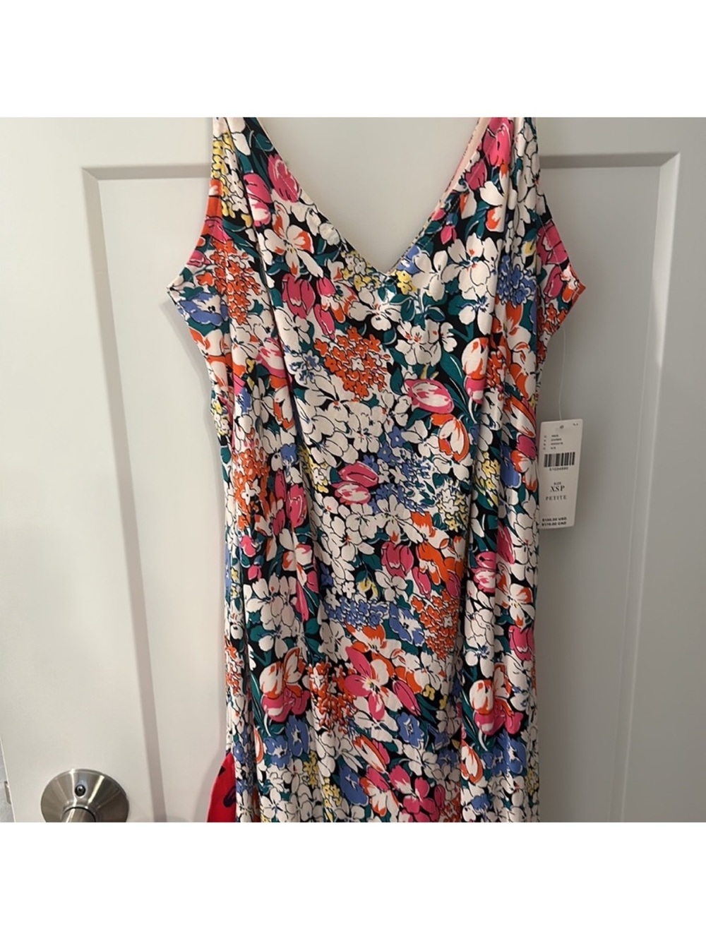 Conversations by Anthropologie Colloquial Bias Patchwork Dress - Multi Floral - Picture 7 of 10